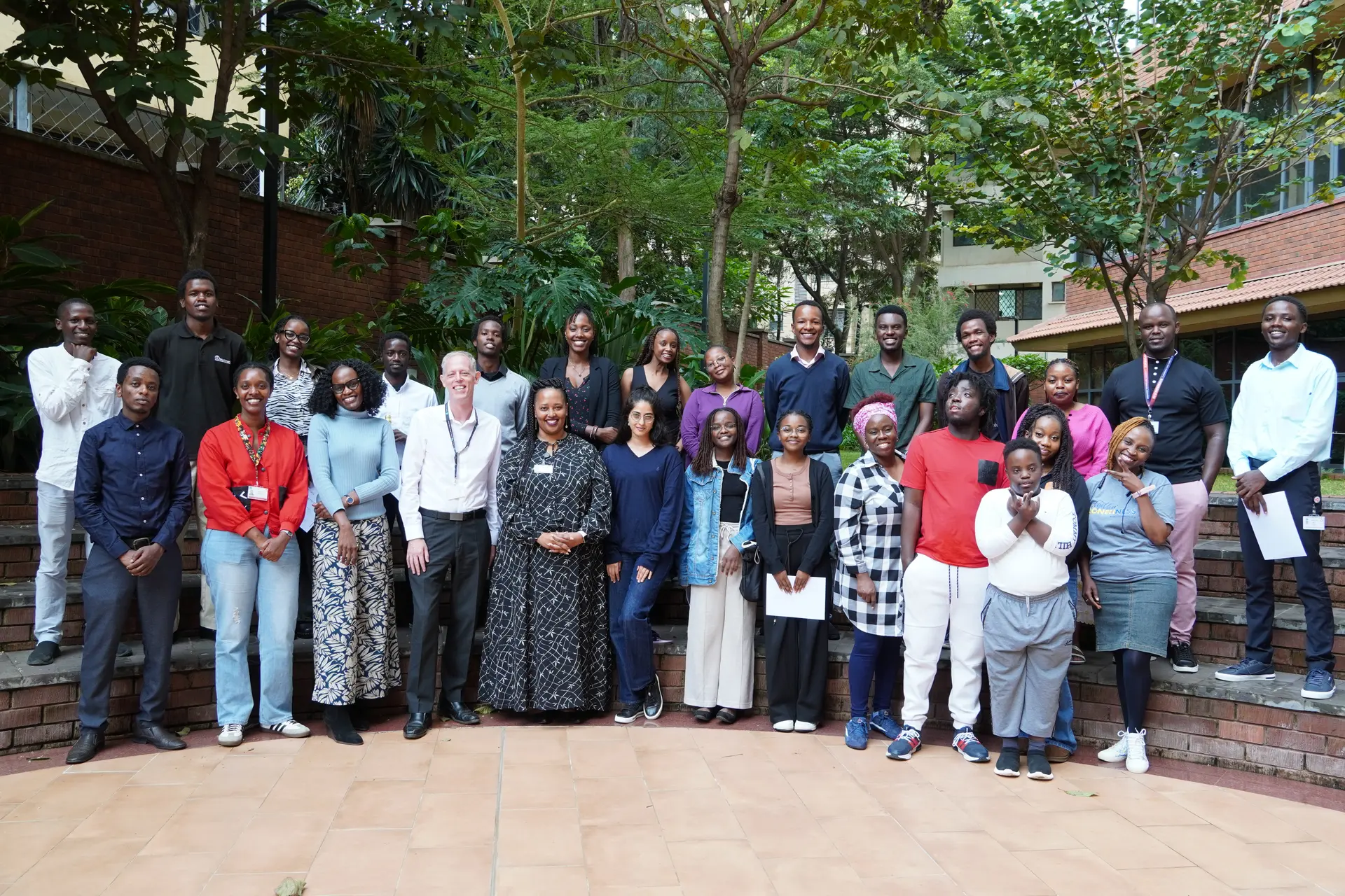 Hackcessible Cohort 2026 students and organisers together